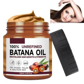 Batana Oil Hair Treatment,Crème Capillaire Batana,Batana Oil Pour Cheveux,Huile Batana Hair Mask,Huile de Batana pour la Croi