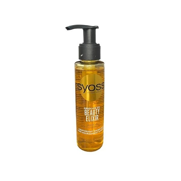 syoss, huile pour le cheveux – 3 de 100 ML. total 300 ML. 