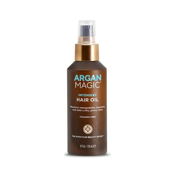Argan Magic Huile capillaire intensive, le secret marocain, 3,75 oz