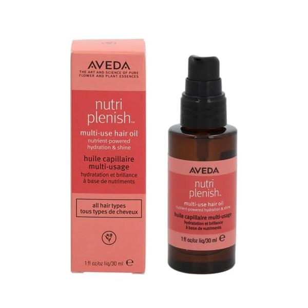 Aveda Nutriplenish Multi-Use Hair Oil For Men 1 oz Oil