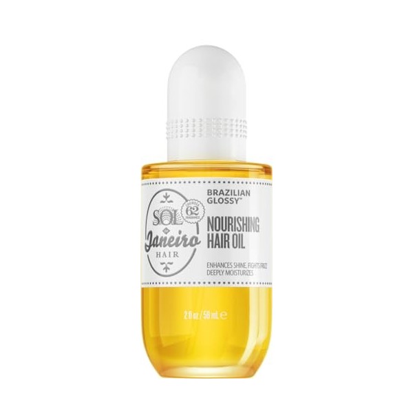 Brazilian Glossy Nourishing Hair Oil by Sol de Janeiro for Unisex - 2 oz Oil