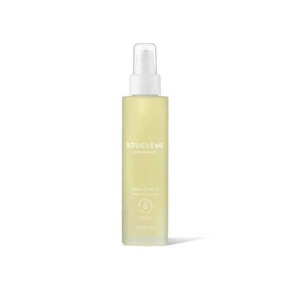 Bouclème Huile Cheveux Activateur de Boucle Revive 5 Hair Oil 100ml - Huile pour Cheveux Secs et Abîmés Idéal pour Cheveux Bo
