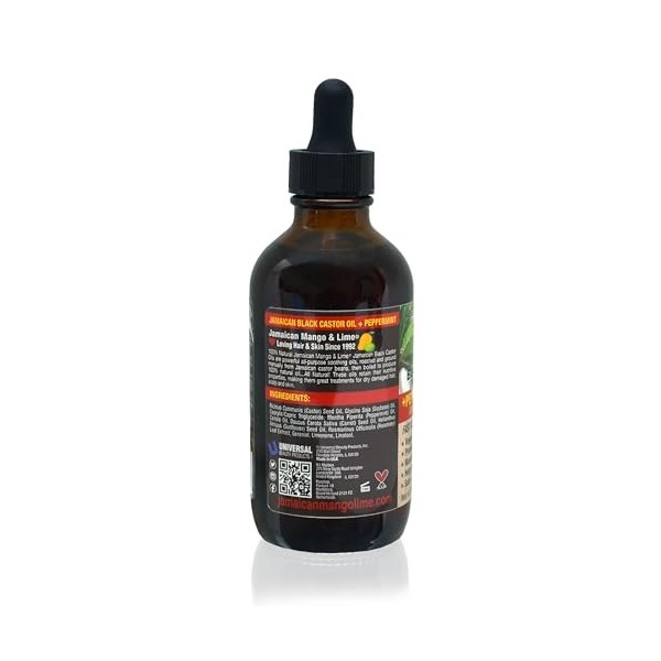 Peppermint Black Castor Oil by Jamaican Mango