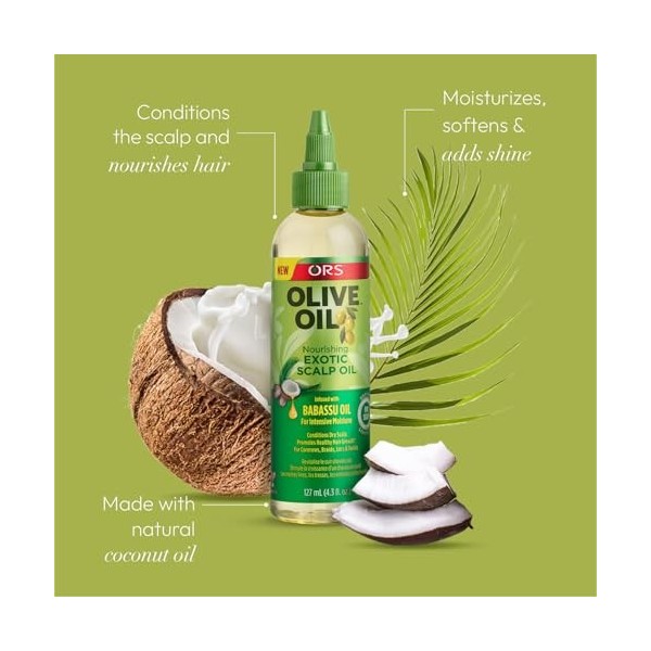 ORS Olive Oil Exotic Scalp Oil 4.3oz