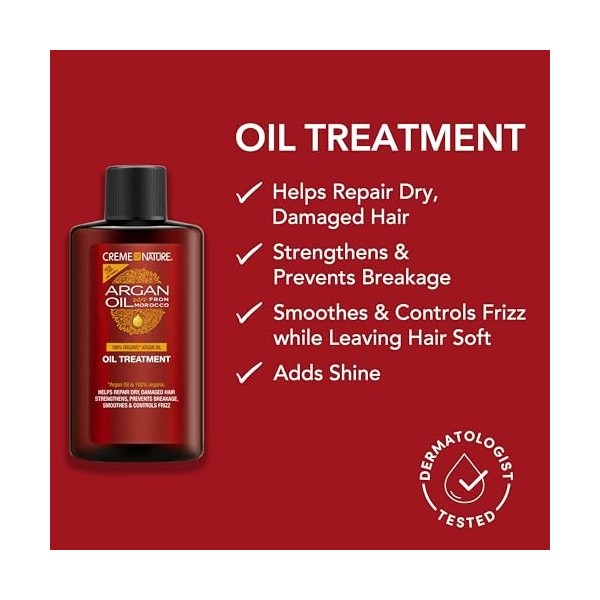 Creme of Nature Soin Traitant à lHuile dArgan