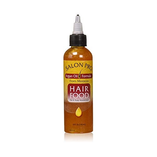 Salon Pro Hair Food Argan Oil 4 oz by SALON PRO