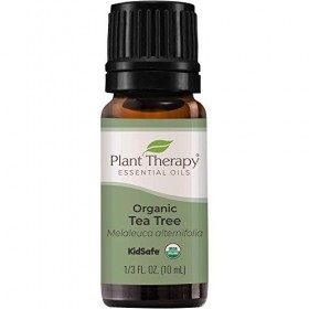 Plant Therapy Essential Oils Tea Tree USDA Organic 10 mL 1/3 oz 100% Pure