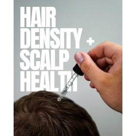 ManCave Caffeine+ Sérum pour cuir chevelu pour homme, stimule et conditionne avec de la caféine et de lhuile de romarin, exf