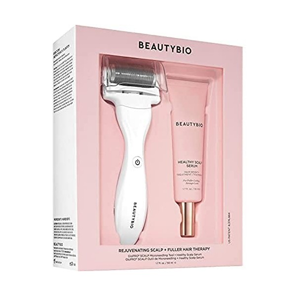 BeautyBio GloPRO Ensemble de thérapie pour cuir chevelu et sérum pour cuir chevelu sain