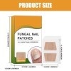Lot de 2 patchs anti-mycoses des ongles, patchs réparateurs pour ongles dorteils et ongles dorteils - Convient pour la répa