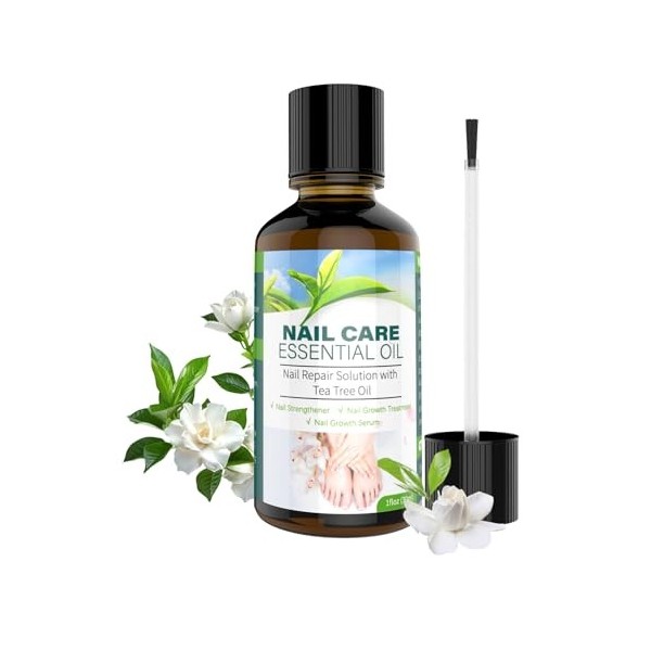 Huile de soin des ongles à larbre à thé - 30 ml - Renforce et favorise la croissance saine des ongles pour un aspect sain 4