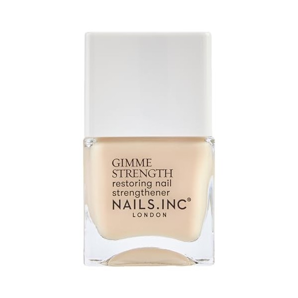 Nails Inc - GET HARD Hardening Base Coat - Stärkender Basislack mit Biotin, Grünkohl, Spinat & Pilzen - Schützt, Härtet und G