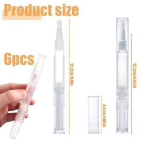 EIHI stylos dhuile de cornée vraiment réutilisables de 2ml réutilisables stylos vides pour un complément facile dhuile de J