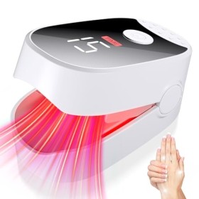 Appareil de traitement des mycoses des ongles au laser,Lumière rouge-bleue & laser froid thérapie laser mycose des ongles pou