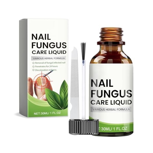 Traitement des ongles, protection et renforcement des cuticules, restauration des ongles, 30 ml + lime à ongles