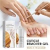 KOAHDE Gel réparateur de cuticules pour ongles, adoucissant et cuticules pour ongles, adoucissant professionnel, gel hydratan