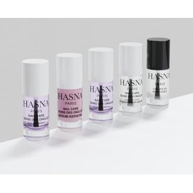 HASNA PARIS - Vernis à Ongles Soin - réparateur ongles - Renforce et répare vos ongles - Enrichi à lhuile dArgan- Facile à 