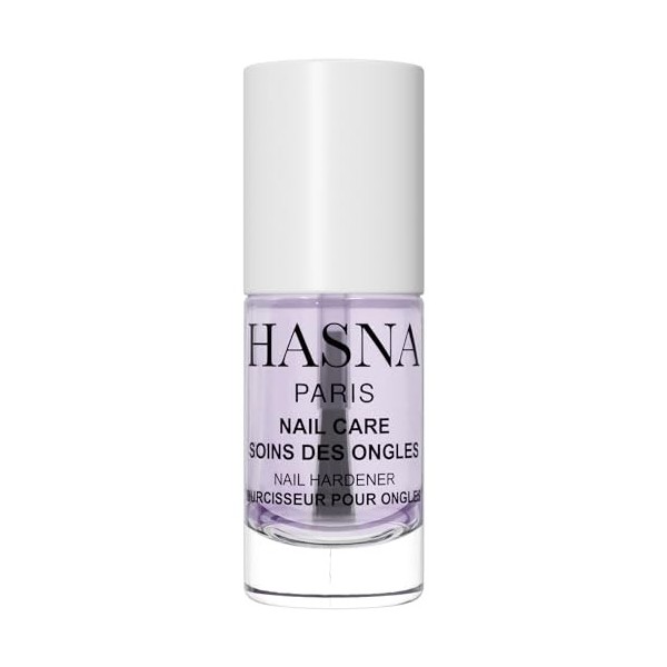 HASNA PARIS - Vernis à Ongles Soin - réparateur ongles - Renforce et répare vos ongles - Enrichi à lhuile dArgan- Facile à 