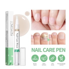 2 pièces 4 pièces Stylo de soin pour les ongles, pour les ongles et les orteils, avec de lhuile darbre à thé, de la vitam