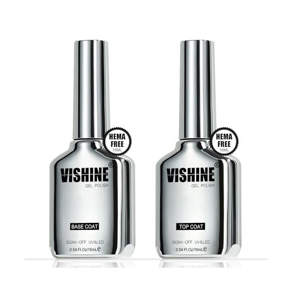 Vishine Cuticules Ongles & Cuticules, 2 Pièces de 16ml Soin Réparateur et Nourrissant Hydratante et Régénérante pour les Cuti