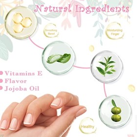 Huile pour cuticules à ongles avec vitamine E et B biologiques, huile pour cuticules pour ongles, huile de jojoba, huile apai