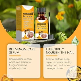 DMQ Nail Defense Bee Venom Treatment Serum Pro, sérum à ongles au venin dabeille, sérum de croissance et de réparation des o