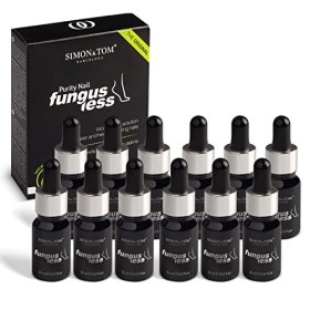 Simon&Tom - Fungusless - Traitement Antifongique - Ingrédients Naturels de Haute Qualité -Élimine les Champignons des Ongles-