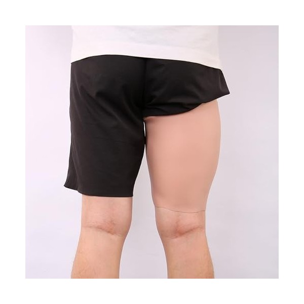 Correcteur Universel de Cuisse en Silicone, élasticité Confortable du Rehausseur de Jambe pour Dissimuler les Cicatrices de T