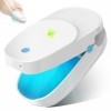 iKeener Dispositif de champignon des ongles,produits rechargeables de soins des ongles et des pieds, appareil de nettoyage de