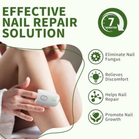 iKeener Appareil Traitement Laser Mycose Ongle Pied, FDA Approuvé Pied Traitement Soin Ongles pour Ortho Vital Mycose, 470nm 