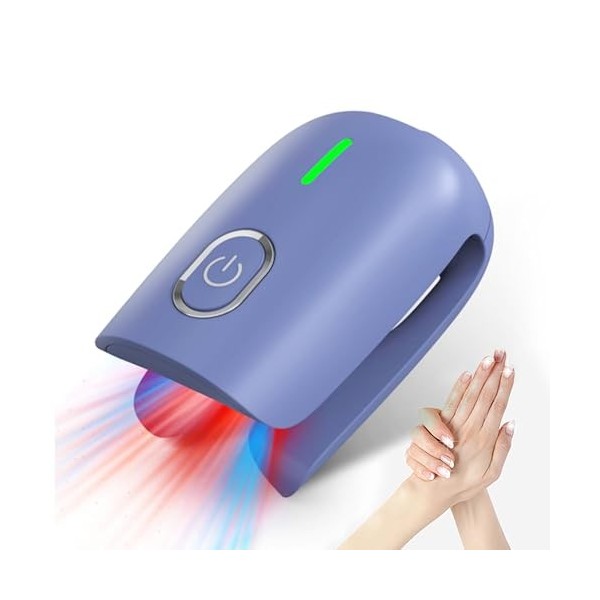 KTS Appareil de traitement des champignons des ongles, thérapie au laser portable pour les champignons des ongles,entretien d