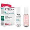 PODERM - LOT 2 PRODUITS | MYCOSE ONGLE TRAITEMENT | Soin professionnel pied/main | Facile & rapide | Swiss Made + Vernis Rose