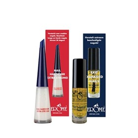 Herome Combi-Pack Soin SOS Ongles Abîmés & Durcisseur Extra Fort Pour Ongles Exit Damaged Nails 7ml. & Nail Hardener Extra S