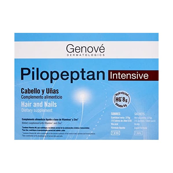Pilopeptan Intensive 15 Sobres Bebib