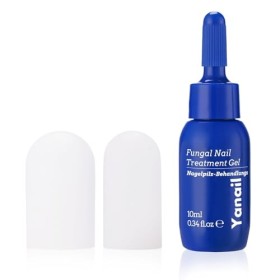 Yanail 2-en-1 Mycose Ongles des Pieds Soin des Ongles de Nuit Avec Gel et Capuchons - Traitement Mycose Ongle Pied Renouvelez