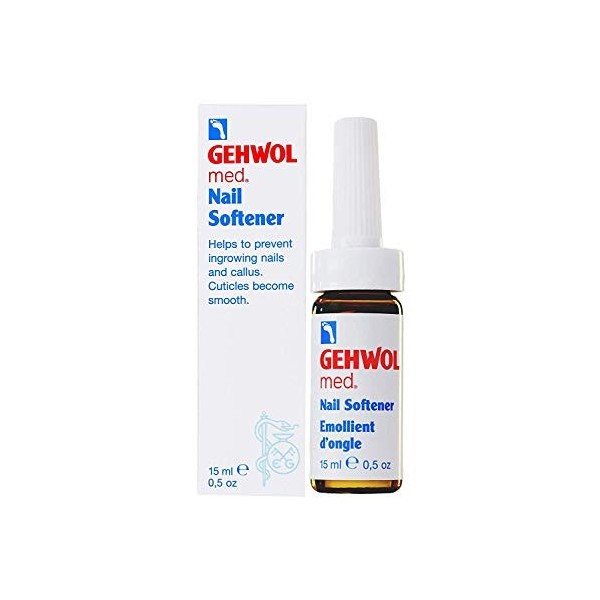 Gehwol Lot de 2 adoucissants pour ongles 15 ml