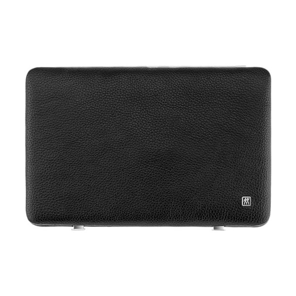 ZWILLING Manucure kit 12 pièces, set complet pour le soin complet des ongles et la pédicure, étui à cadre en cuir véritable 