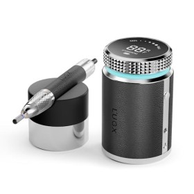 LUGX Perceuse à ongles professionnelle rechargeable étanche noire