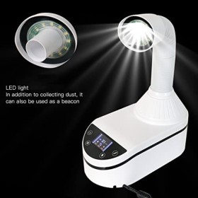 Perceuse à Ongles avec Collecteur de Poussière DOngles 230W 2 en 1 Nettoyeur de Poussière DOngles Perceuse à Ongles électri