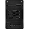 ZWILLING Manucure kit 5 pièces, set de voyage pour les poils du visage et de la barbe, avec coupe-ongles et ciseaux à barbe 