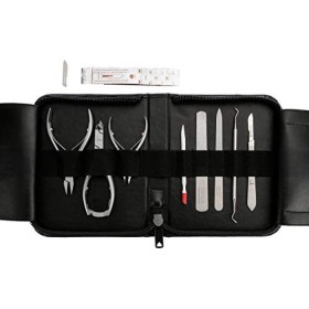 Trousse de Pédicure "Olymp" entoilage en cuir