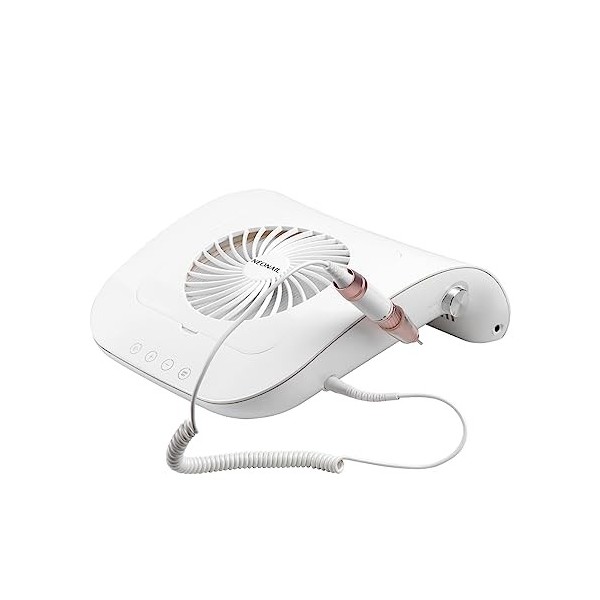 NEONAIL Futuro Dust Collector avec ponceuse à ongles pour manucure et pédicure