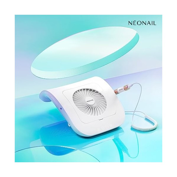 NEONAIL Futuro Dust Collector avec ponceuse à ongles pour manucure et pédicure
