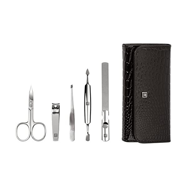 ZWILLING 97508-004-0 INOX Etui in Kroko Optik Noir