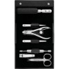 ZWILLING Manucure kit 7 pièces, Set de pédicure, Set de trousse de voyage, soin des ongles, cuir véritable , Acier inoxydabl