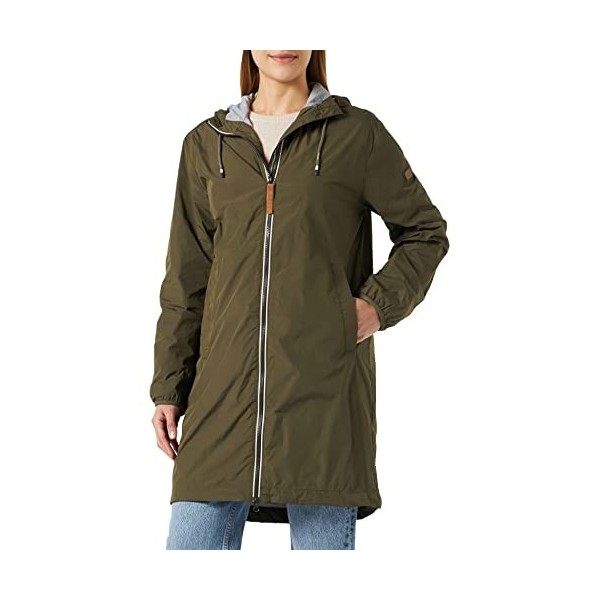 Replay 310500/1R26 Manteau, Kaki foncé, 44 Femme