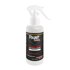 POUXIT - Flash - Lotion spray anti-poux et lentes - Agit en 1 application de 5 minutes seulement - Traitement du cuir chevelu