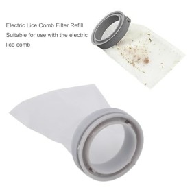 Recharge de Filtre de Capture, 10 Pièces, Peigne à Poux électrique, Filtres de Capture, Recharges de Filtre Jetables pour Pei