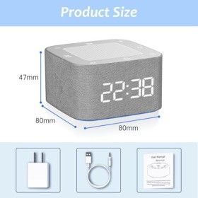 Machine à Bruit Blanc Sommeil, Machine à Bruit Blanc Portable pour Bébé, Veilleuse Bébé Bruit Blanc,Veilleuse Bruit Blanc ave