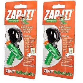 NoMasQuito Zap-It! - NoMasQuito Zap-It! Vert & Orange Quick & Efficace Moustique Morsure Allégement Appareil - 1 Pièce L